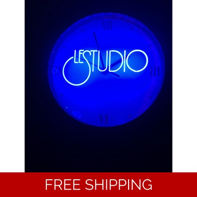Le Studio Led Clock Le Studio Multi Color Blue